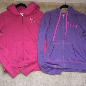 Pink vs medium jacket